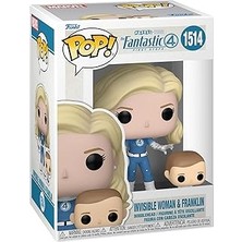 Nacario Funko Pop&buddy: Fantastic Four - Invisable Woman & Franklin Figür