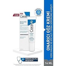 Nacario Onarıcı Göz Kremi, Koyu Halka Göz Altı Torba Karşıtı, 14 ml
