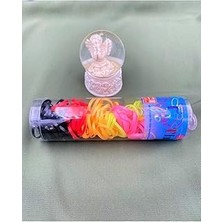 Nacario Saç Örgü Lastiği Karışık Renkli Paket
