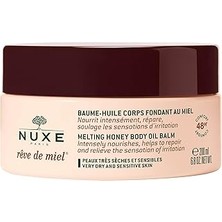Nacario Nuxe Nuxe Melting Honey Body Oil Balm Bal Rüyası Ballı Vücut Balsamı 200ML 1 Paket