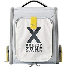 Nacario Petkit Breezy x Zone Evcil Hayvan Çantası Gri (Resmi Distribütör Garantili)