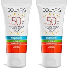 Nacario Solaris Yaşlanma Karşıtı Güneş Koruyucu Krem 50 ml x 2 Adet