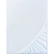Nacario Ezgi ORGANIK%100 Pamuk Lastikli Bebek Çarşafı Geniş Ölçü Aralığı Beyaz 60X120 Cm, Bebekcrsf