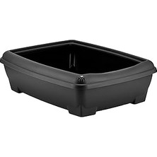 Nacario Relax Tuvaleti 49X38 cm (Siyah)