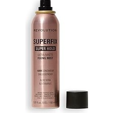 Nacario Makeup Revolution, Super Fix Misting Spray, Fissante Sprey Makyaj Malzemesi, Opaco, Lunga Te