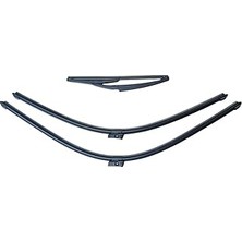 Nacario VASS41 Ön Cam Arka Cam Silecek Seti 1609967080 Citroen C4 2011-2017