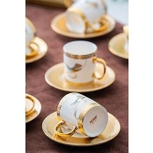 Nacario Acar Stork 6 Kişilik Kahve Fincanı Takımı - 90 ml