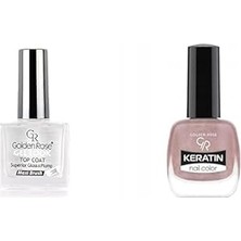 Nacario Gel Look Top Coat & Oje Seti