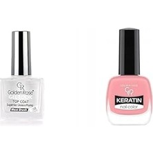 Nacario Gel Look Top Coat & Oje Seti