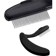 Nacario Anil Professional Cosmetics Metal Kirpik Tarağı - Doğal Düzgün Görünümlü Kirpikler Için Etkili T
