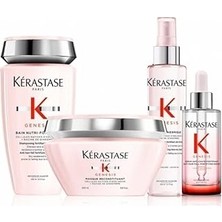 Nacario Genesis Dökülme Önleyici Saç Bakım Seti, Şampuan 250 Ml, Maske 200 Ml, Sprey 150 Ml, Seru