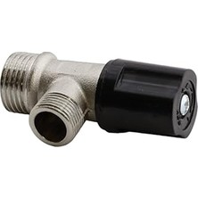 Nacario Metal Aç Kapa Vanalı Kumlamalı Taharet Musluğu Sağlam Ara Musluk Wc Klozet 0473