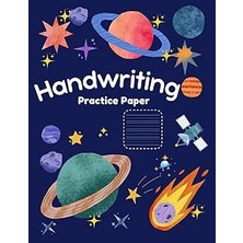 Nacario Handwriting Practice Paper, Preschool Pre-Handwriting, Lined Paper With Dotted Midline: Paperback,