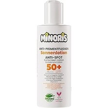 Nacario Karşıtı Güneş Kremi Losyonu Spf 50+, Organik, Doğal & Mineral Içerikli, Hassas Ciltler