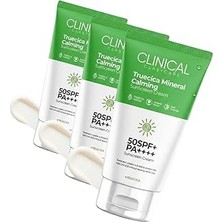 Nacario Clasycare Mineral Güneş Kremi Spf 50 – Truecica Hassas Ciltler Için Yatıştırıcı Yüz Güneş Koruyucu,