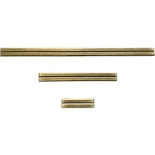 Nacario System 9255 Çizgili Kulp Antik Renk 64 mm Çok Renkli