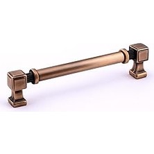 Nacario Talas Düz Antik Metal Kulp 192 mm Mobilya Çekmece Dolap Kapak Kulpu Dayanıklı Kulpları