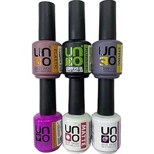 Nacario Fontenay Elastic-Rubber-Strong Base Coat, Diamon Shield-Matte-S.shine Top Coat 15ML 6'lı Set Şe