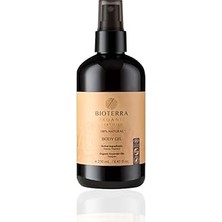 Nacario Bioterra Organik Vücut Yağı 250 ml – Hindistan Cevizi Yağı, Gardenya & E Vitamini Içeren Besleyici,
