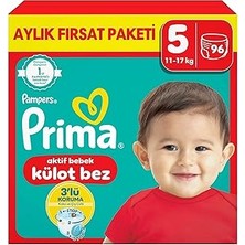 Nacario Külot Bebek Bezi 5 Beden 96 Adet