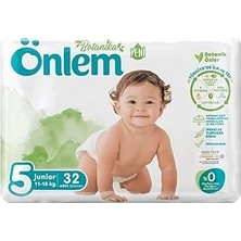 Nacario Önlem Botanika Bebek Bezi Ikili Paket Junior 32 Adet