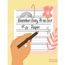 Nacario Independently Published Handwriting Practice Paper For Kids: 120-PAGE Dotted Line Notebook (Handwri