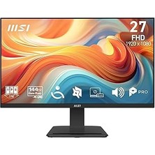 Nacario Msi 27 MP273 E14A, Kurumsal Monitör, Fhd, 16:9, Flat, Ips, 144Hz, 1ms, Freesync