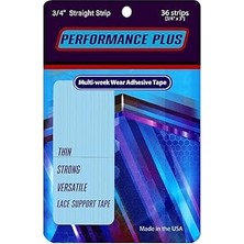 Nacario Truetape True Tape Performance Protez Saç Bandı 3/4 Straight (2cm x 7,5cm)36 Adet