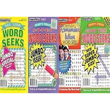 Nacario Penny Press Assorted Word Seek 4 Pack
