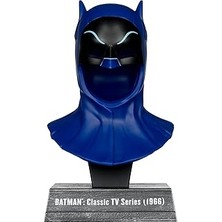 Nacario Mcfarlane Batman 1966 Dc Direct Mini 1/3 Batman Maskesi 17 cm