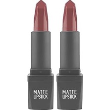 Nacario Alix Avien Yoğun Renk Veren Uzun Süre Kalıcı Nemlendirici Kadifemsi Mat Ruj - Matte Lipstick 408 Sp