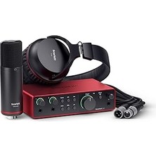 Nacario Focusrite Scarlett 2ı2 Studio Gen 4 Ses Kayıt Paketi: Şarkı Yazarları Için Kayıt, Yayın Podcasti