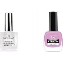 Nacario Gel Look Top Coat & Oje Seti