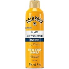 Nacario Gold Bond No Mess Fresh Scent Vücut Spreyi 198GR