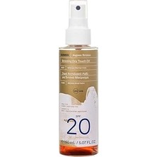 Nacario Korres Aegean Bronze Vücut Yüz Için Güneş Yağı SPF20 150ML, 5003282666