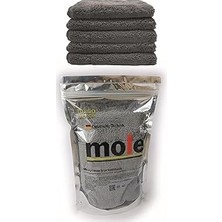 Nacario Mole Mikrofiber Çift Yüzlü Oto Kurulama Havlusu 50×70 440GSM – Paket Içeriği 1 Adet- Renk Antrasit