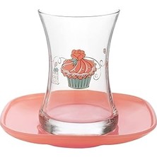 Nacario Lav Cupcake 12'li Çay Seti
