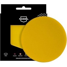 Nacario Nasiol Özel Hava Kanallı Polisaj Pedi SARI-150 Mm-Yumuşak Polisaj Pasta Cila Süngeri, Detailing, Ot