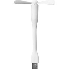 Nacario Lunatic S-Link Tkz SL-UF05 Beyaz Esnek USB Fan Soğutucu USB Girişli Taşınabilir ile Çalış