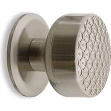 Nacario Kestila Nikel Saten Kapı Tokmağı Topuzu Kolu Metal Tokmak