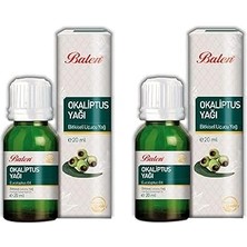 Nacario Balen Okaliptus Yağı 20 ml x 2 Adet