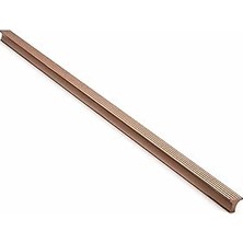 Nacario Foça Çizgili Bronz 800 mm 80 cm Çekmece Kulp Metal Dolap Kulbu Mutfak Banyo Gardırop