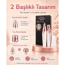 Renas Store Kaş Düzeltici Başlıklı Kadın Epilasyon Cihazı Yüz ve Hassas Bölge Tüy Alma Aleti