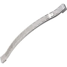 Nacario 10 Adet Akasya Metal Mobilya Mutfak Dolabı Çekmece Kapı Dolap Kulpu Kulbu Krom (224 Mm-22.4 Cm) Kul