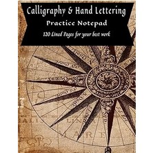 Nacario Calligraphy & Hand Lettering Practice: Contemporary Calligraphy Slant Angle Lined Guide 3mm To 8mm,