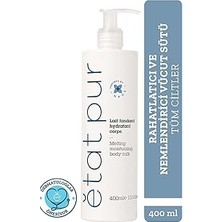 Nacario Etat Pur Moisturizing Body Milk Normal Kuru Ciltler Için Rahatlatıcı Nemlendirici Vücut Bakım Kr