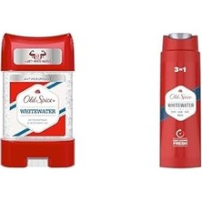 Nacario Whitewater Erkek Için Terleme Önleyici Jel Deodorant, 70 ml & Whitewater Erkek