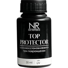 Nacario Nail Republic Uv Filtresiz Koruyucu Top Coat Protector 30ML
