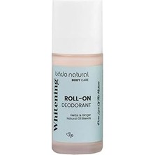 Nacario Bade Doğal Roll On Beyazlatıcı Ter Kokusu Önleyici Koltuk Altı DEODORANT%100 Doğal Vegan