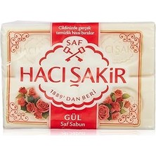 Nacario Hacı Şakir Gül Kalıp Sabun (4 Adet)